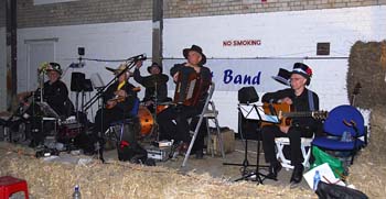023 The Hat Band waits for the caller