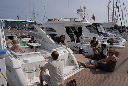 This is what cruising in company is all about
