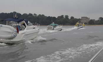 57 Reality & Poseidon nearing Brownsea