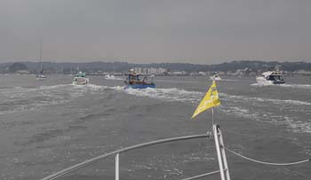 58 Heading up the main channel